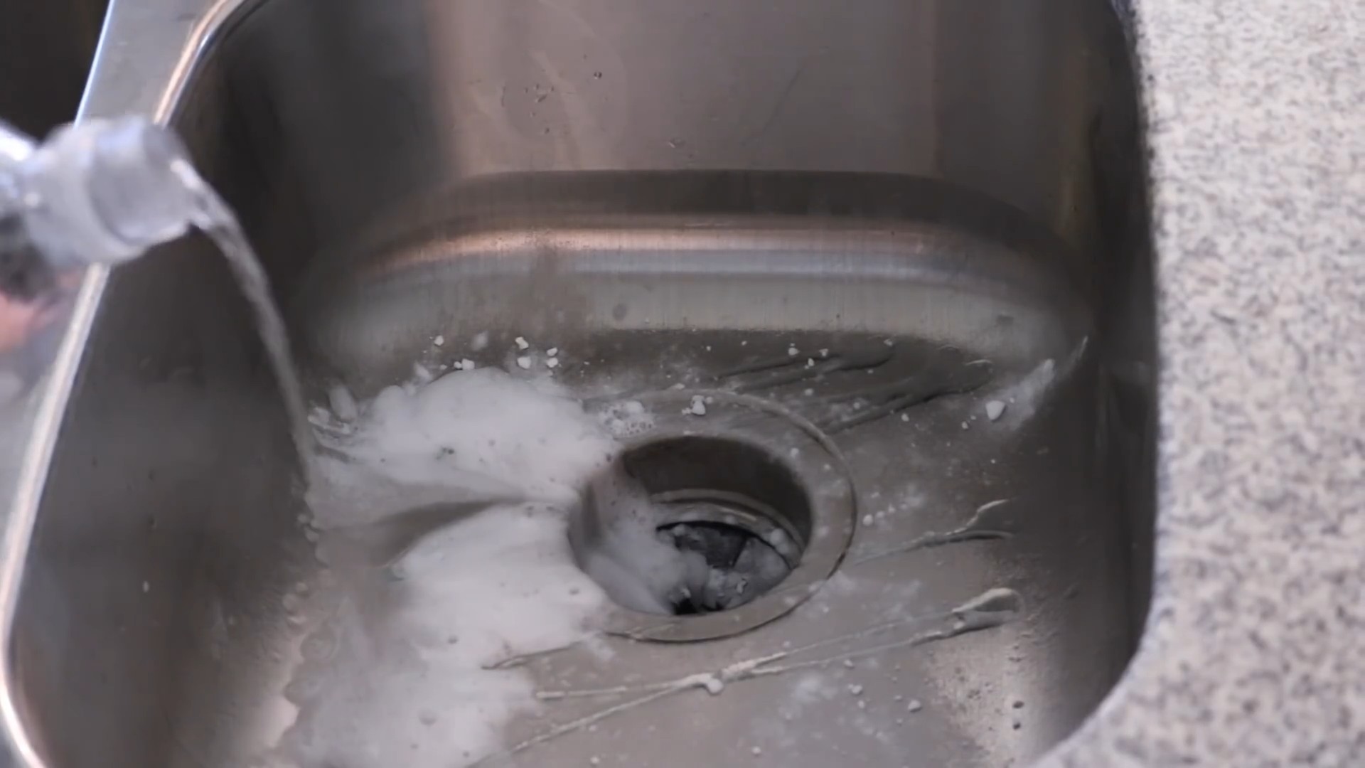 DIY sink cleaning solution