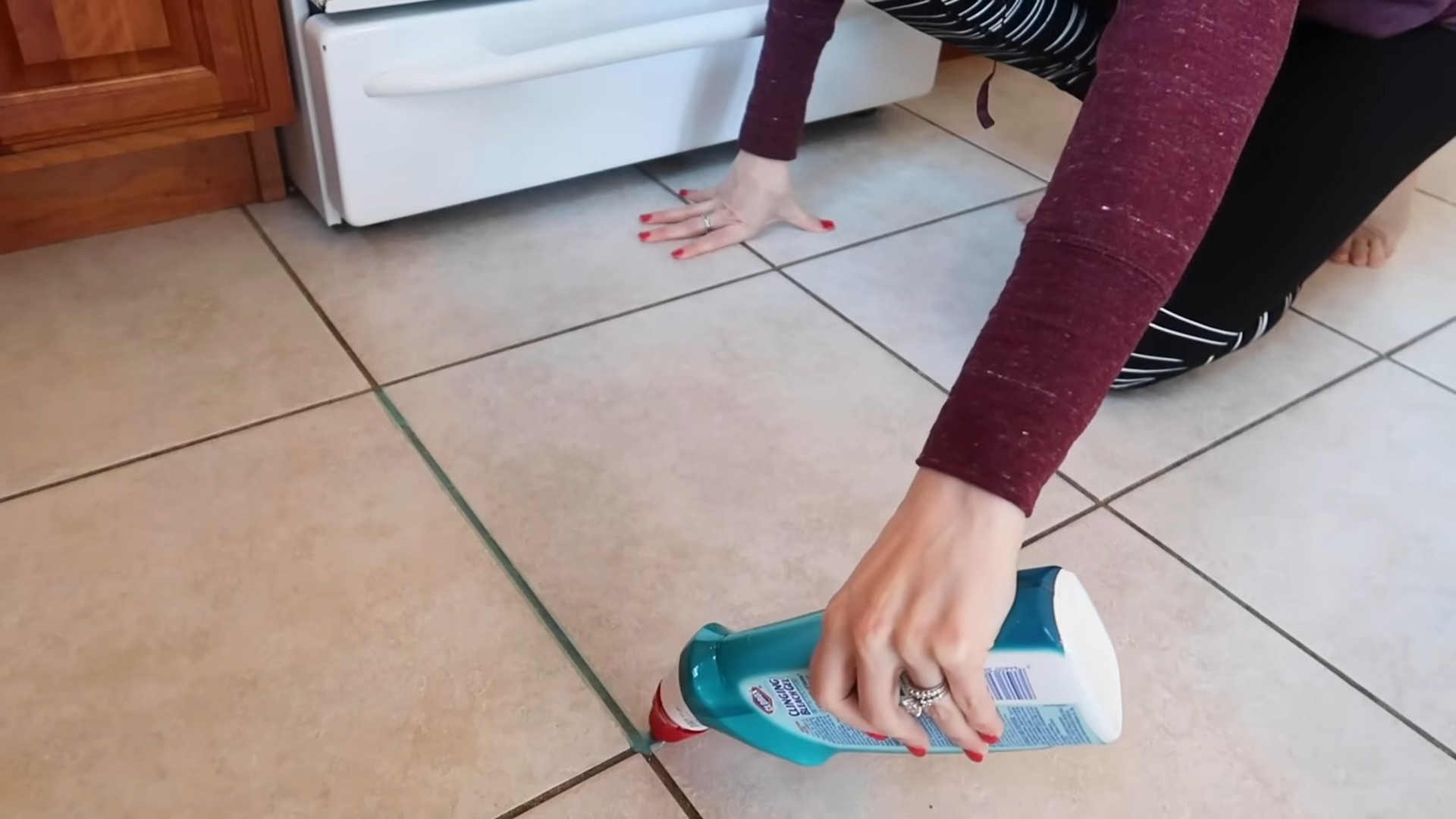 Clorox on grout effectiveness
