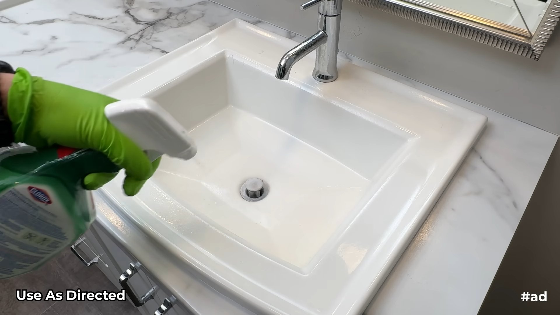 Clorox bathroom cleaning hacks